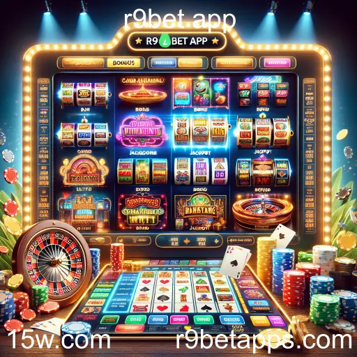 Os Caça-Níqueis no R9bet App: Diversão Garantida️